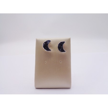 ORECCHINI AFORMA DI LUNA IN DRUSA