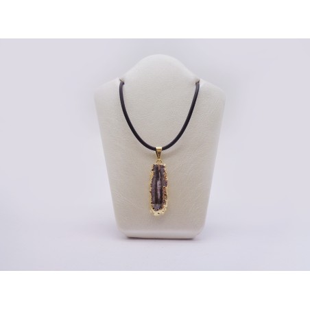 CIONDOLO IN AMETISTA STALATTITE