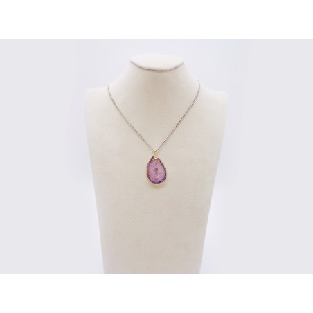 CIONDOLO IN AGATA VIOLA