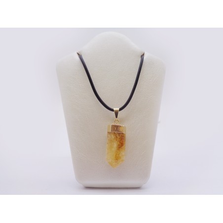 CIONDOLO PUNTA DI CITRINO