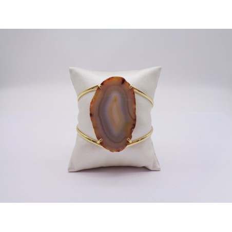 BRACCIALE IN AGATA NATURALE