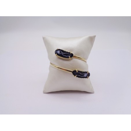 BRACCIALE CON GEODI DI AGATA