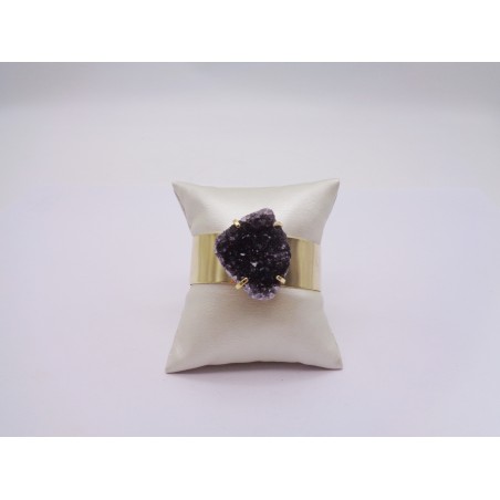 BRACCIALE FASCIA CON DRUSA DI AGATA