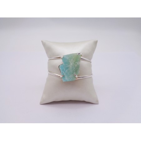 BRACCIALE CON PIETRA AMAZZONITE