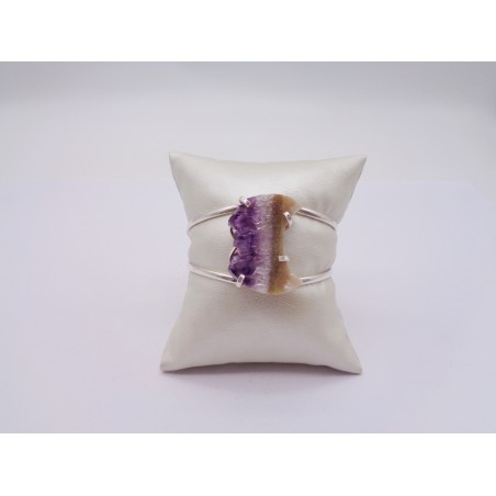 BRACCIALE CON LUNA DI AMETISTA