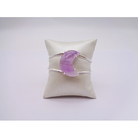 BRACCIALE LUNA DI AMETISTA STALATTITE