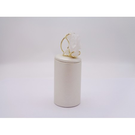 ANELLO CON QUARZO CRYSTAL