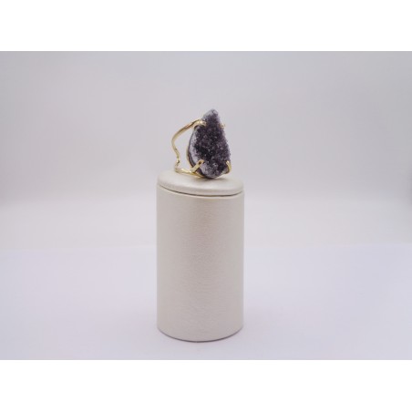 ANELLO GOCCIA DRUSA DI AGATA VERDE