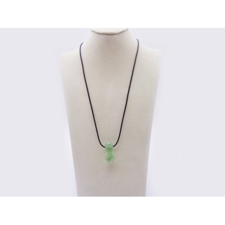 CIONDOLO LUNGO FLUORITE VERDE