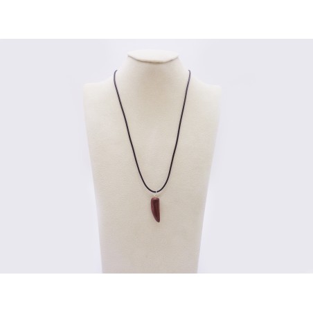 CIONDOLO A PUNTA DOLOMITE ROSSA