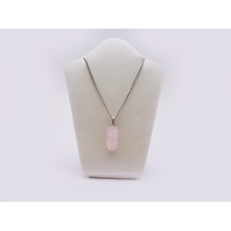 CIONDOLO ROSPO QUARZO ROSA