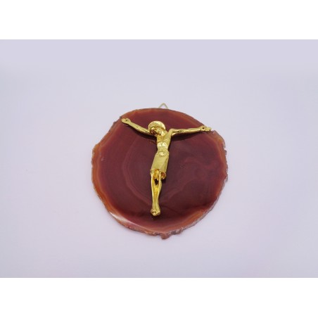 FETTA DI AGATA NATURALE GESU' GRANDE