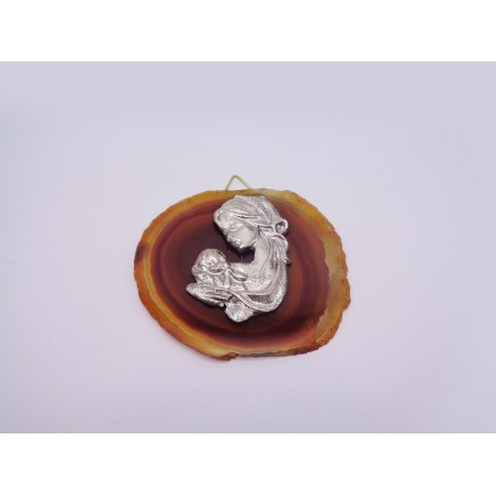 FETTA DI AGATA NATURALE MADONNA