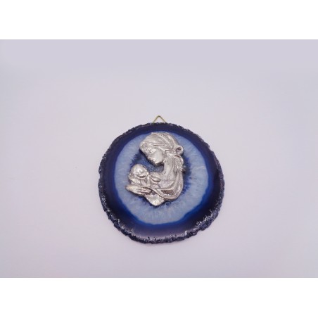 FETTA DI AGATA BLU MADONNA