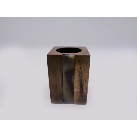 PORTAPENNE LEGNO E AGATA NATURALE