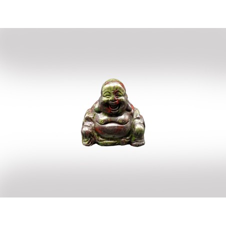 BUDDHA IN DIASPRO DEL SANGUE