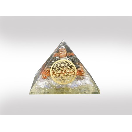 PIRAMIDE CHAKRA IN SELENITE