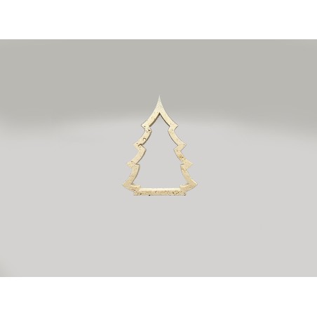 DECORAZIONE NATALIZIA ALBERO IN TRAVERTINO