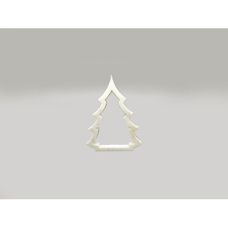 DECORAZIONE NATALIZIA ALBERO IN PINTA VERDE