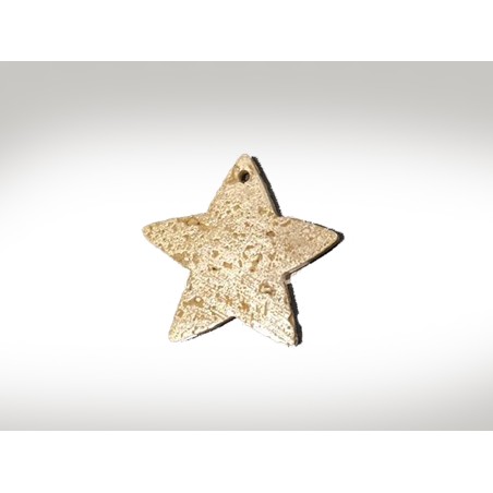 DECORAZIONE - STELLA IN TRAVERTINO