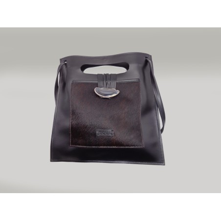 CORSA ZAINO IN PELLE E AGATA