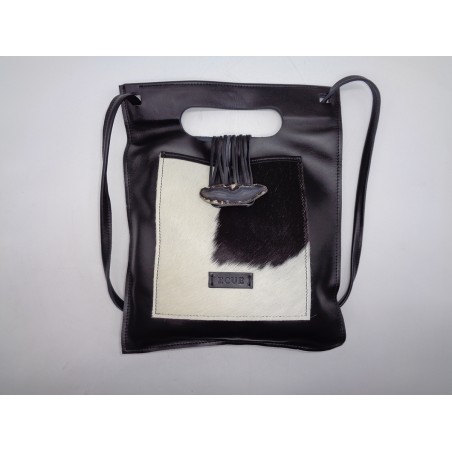 CORSA ZAINO IN PELLE E AGATA