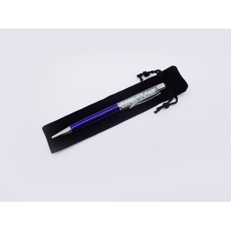 PENNA CON CHIPS IN AMAZZONITE