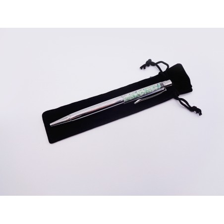 PENNA CON CHIPS IN AMAZZONITE