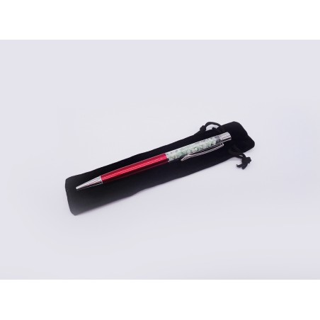 PENNA CON CHIPS IN AMAZZONITE