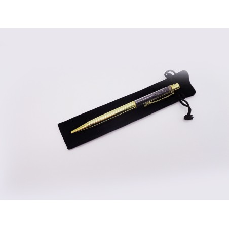 PENNA CON CHIPS IN ONICE NERO