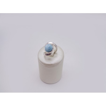 ANELLO CON PIETRA NATURALE LARIMAR