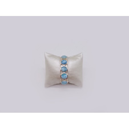 BRACCIALE CON PIETRA LARIMAR