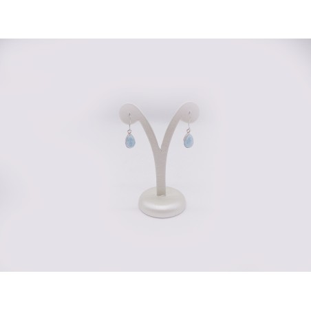 ORECCHINI CON PIETRA LARIMAR