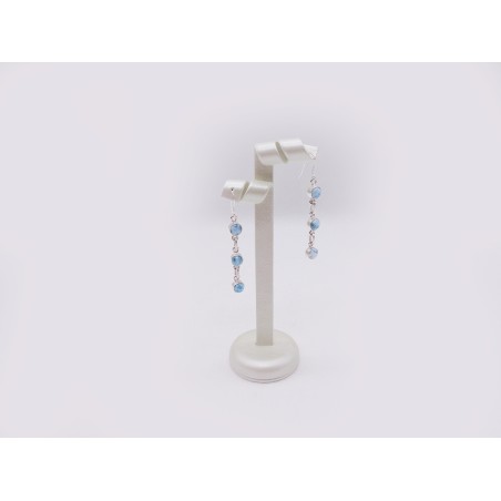 ORECCHINI CON PIETRA LARIMAR