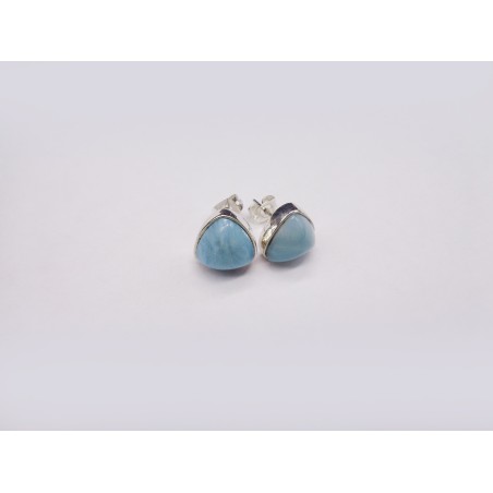 ORECCHINI CON PIETRA LARIMAR