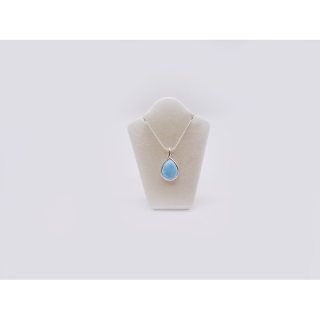 COLLANA CON CIONDOLO IN LARIMAR