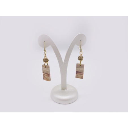 ORECCHINI IN PIETRA PAESINA