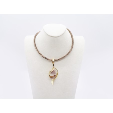 COLLANA IN PIETRA PAESINA