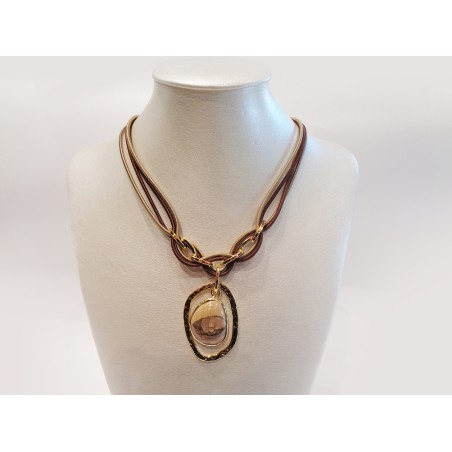 COLLANA IN PIETRA PAESINA