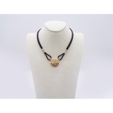 COLLANA IN PIETRA PAESINA