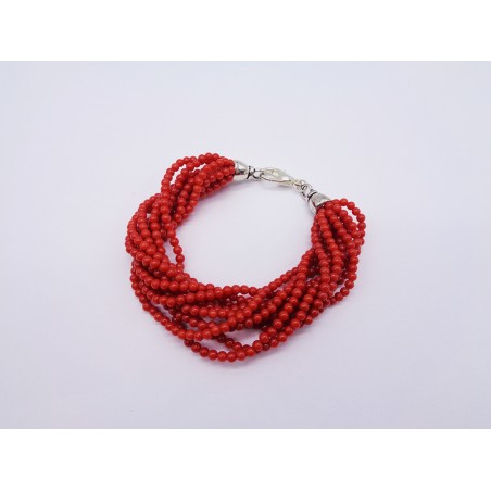 BRACCIALE IN CORALLO ROSSO