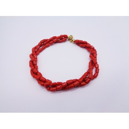 BRACCIALE IN CORALLO ROSSO