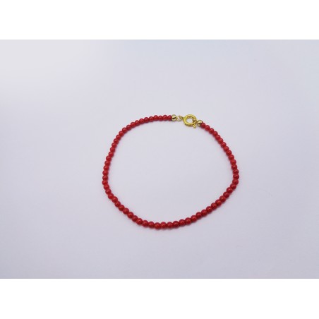 BRACCIALE IN CORALLO ROSSO