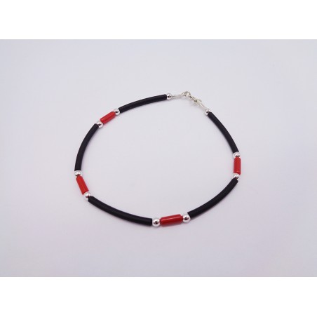 BRACCIALE IN CORALLO ROSSO