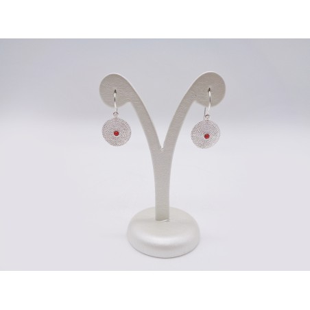 ORECCHINI IN CORALLO ROSSO