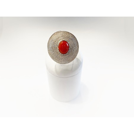 ANELLO IN CORALLO ROSSO