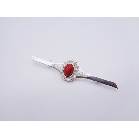 SPILLA IN CORALLO ROSSO