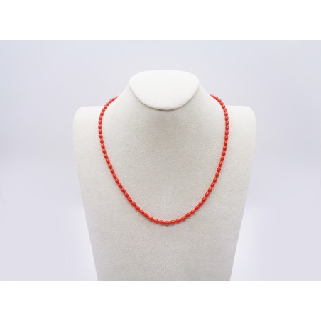COLLANA IN CORALLO ROSSO