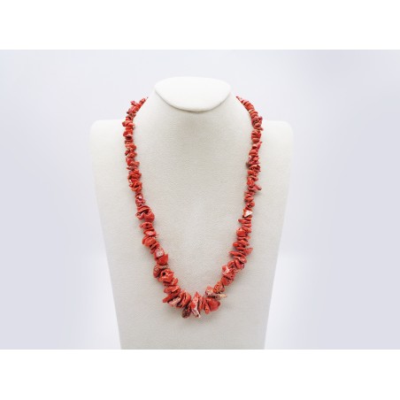 COLLANA IN CORALLO GREZZO