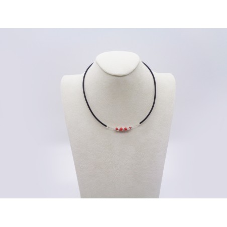 COLLANA CON CORALLO ROSSO